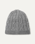 Waterproof Cold Weather Cable Knit Beanie Hat