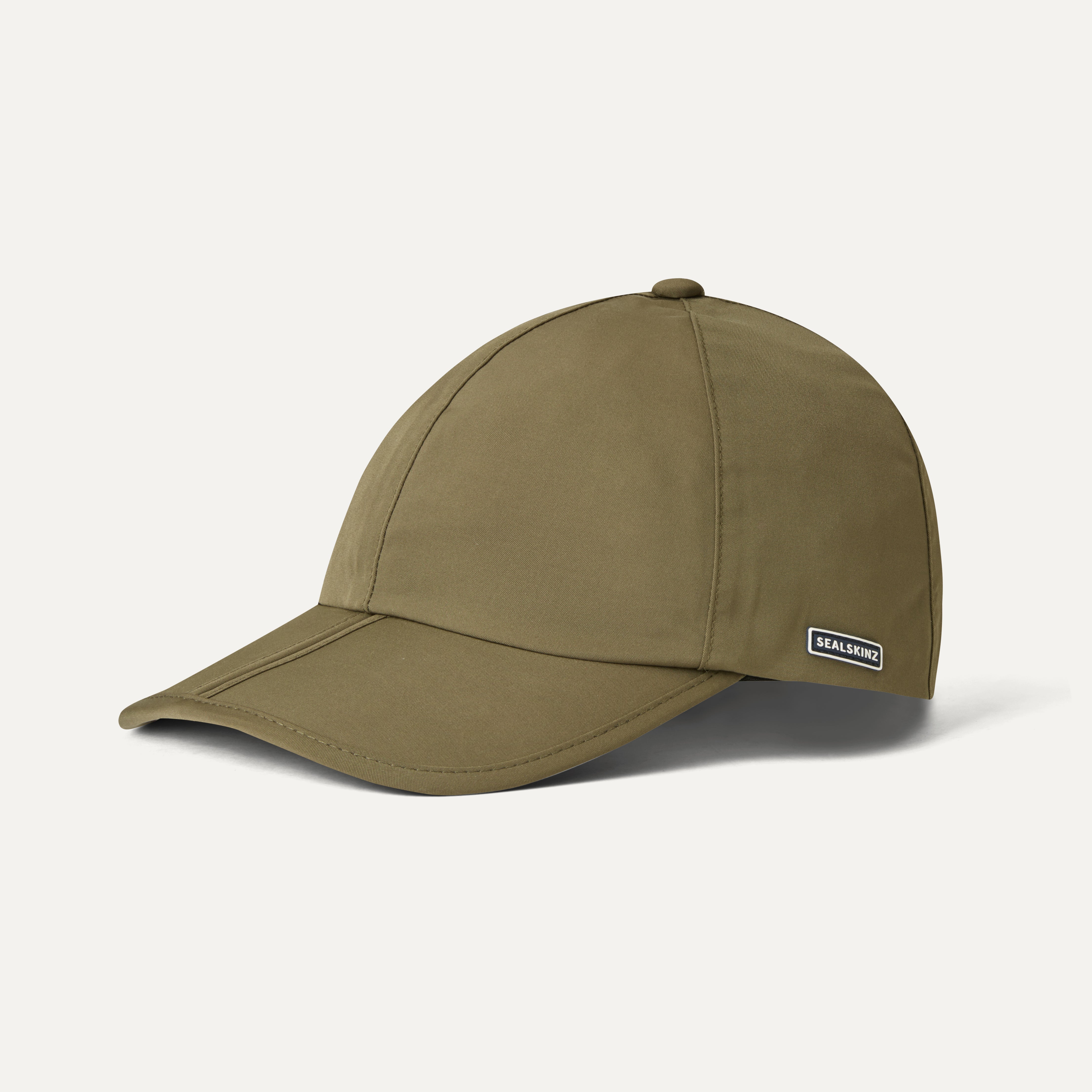 帽子 BRUSHED TWILL HUNTING CAP BRUSHED TWILL HUNTING FISHING HAT W/SIDE SNAPS, Khaki Small