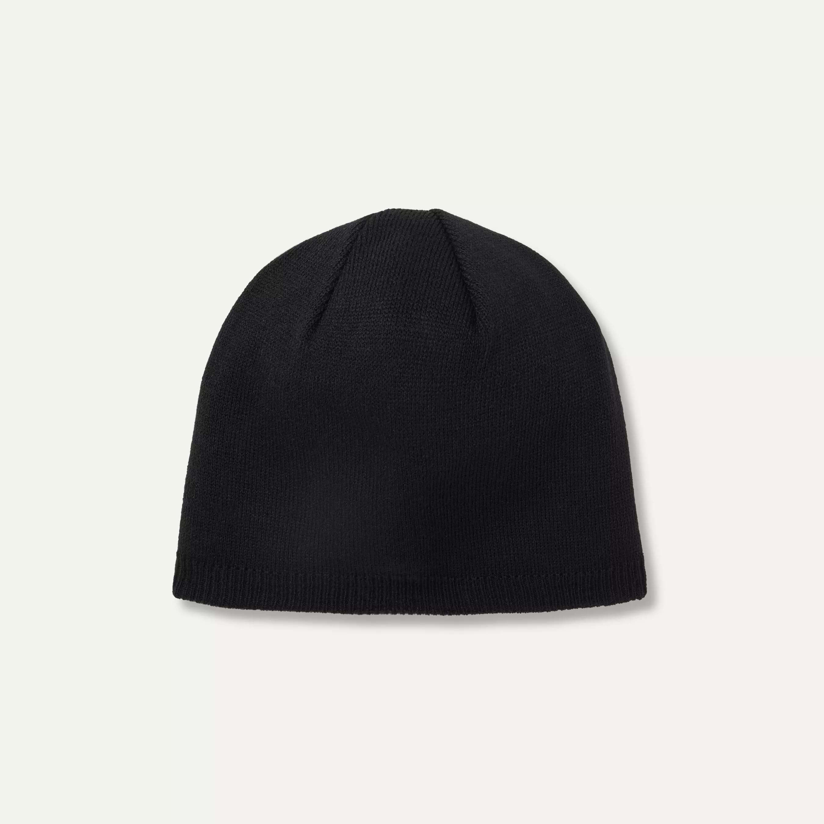 帽子 CALME _loose fit beanie BLACK Clakllie Knit Hat for Summer UV Protection & Moisture-Wicking