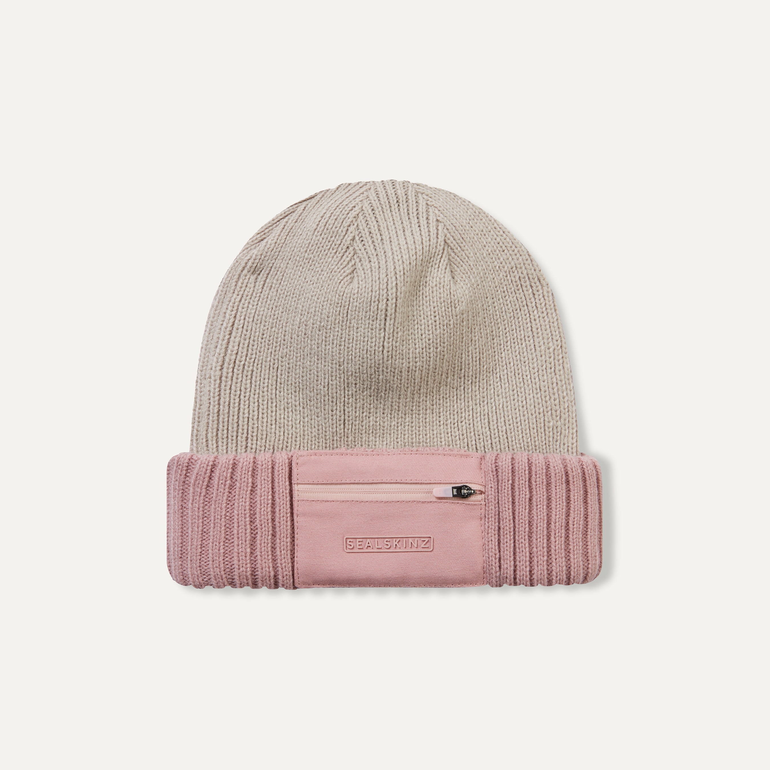 Colby - Waterproof Zipped Pocket Knitted Beanie – Sealskinz CA
